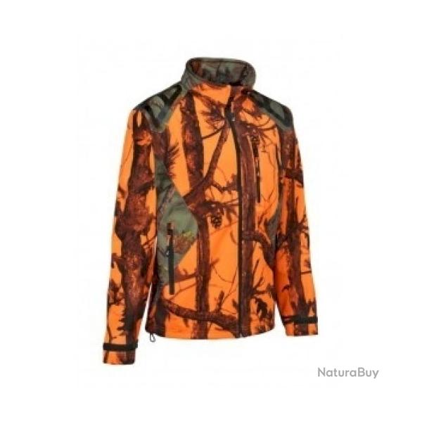 Blouson softshell enfant PERCUSSION ghostcamo ancien mod�le