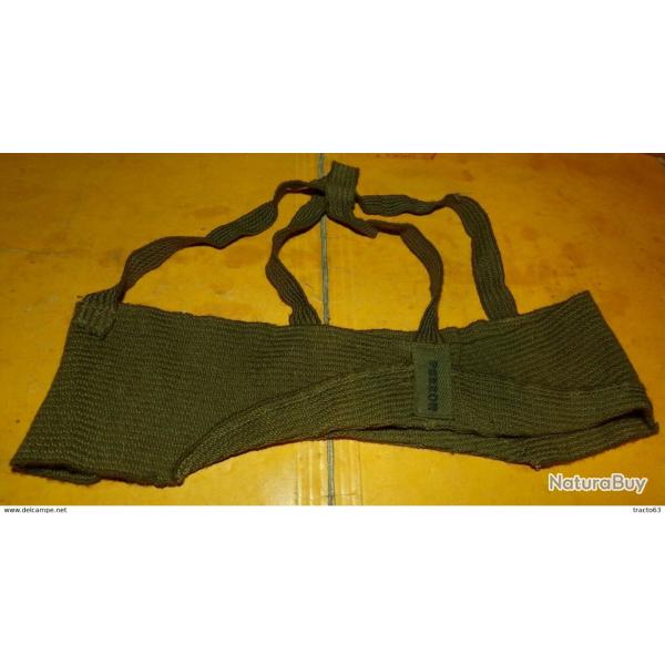 PROTEGE OREILLES POUR LE FROIS PORTE SOUS LE CASQUE LOURD MILITAIRE DE L'ARMEE� , FABRICATION PERRON