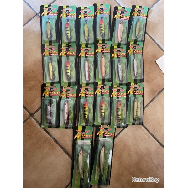 Lot de 20 leurres dur Milo lot 33