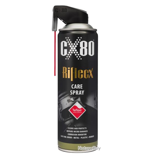Bombe de protection au T�flon RIFLECX pour l'entretien de vos armes (500 ml)