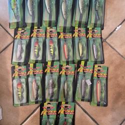 Lot de 20 leurres dur Milo lot 36