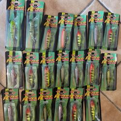 Lot de 20 leurres dur Milo lot 37