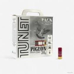 Cartouches TUNET PIGEON calibre 12/70 36g bj n&deg;6 x100