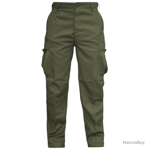 Pantalon Militaire Treillis Mil-Tec BDU Ranger Olive - Chasse