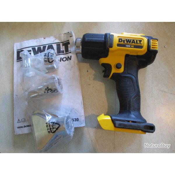 d�capeur thermique dewalt 18 v