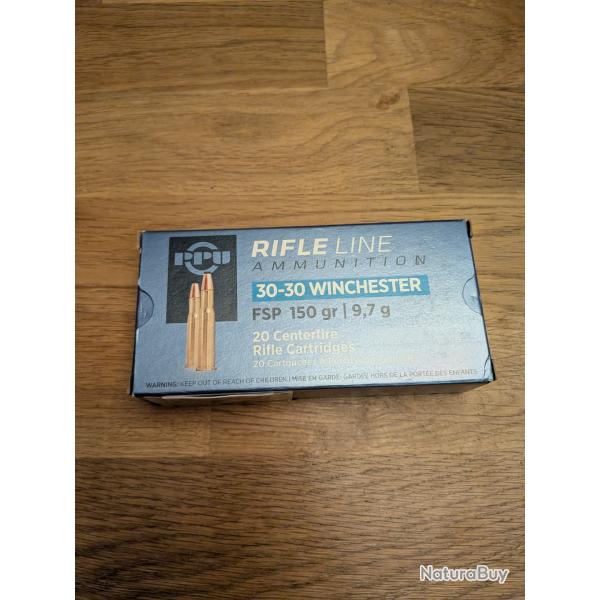 2 Boites neuves 30-30 winchester