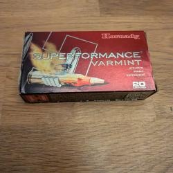 Vend 1 boites de 16 cartouches Hornady et 43 &eacute;tuis S&B