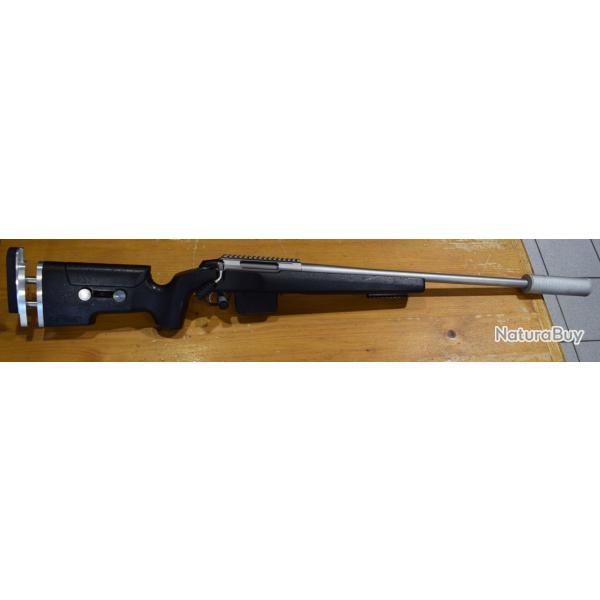 carabine TIKKA T3X SUPERVARMINT inox 222 REMINGTON crosse RGM tres bon etat
