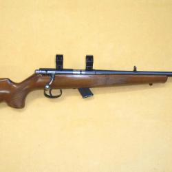 CARABINE ANSCHUTZ 1415/16 - Cal 22LR &agrave; CHARGEUR BANANE +MONTAGE - 1� SANS PRIX DE RESERVE!!!