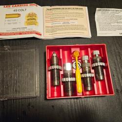Jeu de 4 outils 45 colt LEE