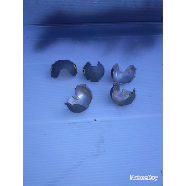 Ench�re � 1 �: 5 casques alu pour palombes