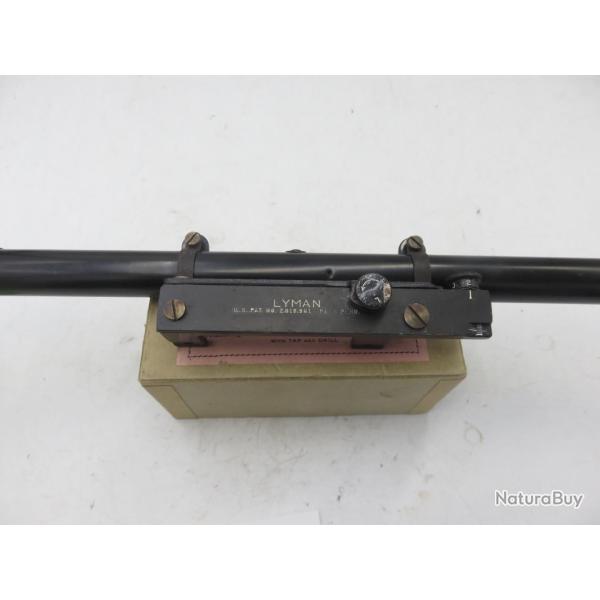 LYMAN LUNETTE 422 EXPERT SCOPE REF: 6437