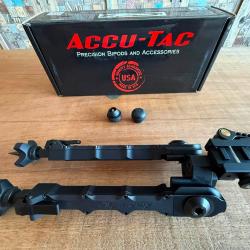 Vends Bipied Accu-Tac SR-5 G2 Avec option pointe m&eacute;tal r&eacute;glable