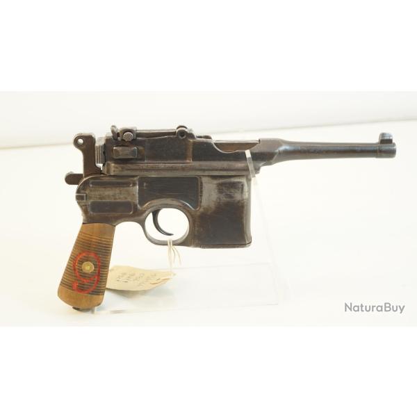 pistolet mauser c96  9x19