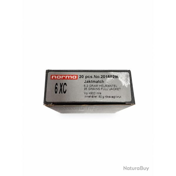 1 Boite De Norma Cal 6 XC Jaktmatch 95gr