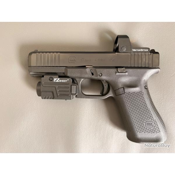 Glock 17 Gen 5 MOS FS + Point rouge