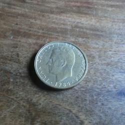 monnaie cien pesetas 1984