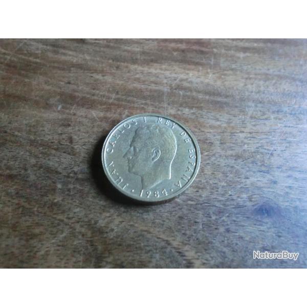 monnaie cien pesetas 1984