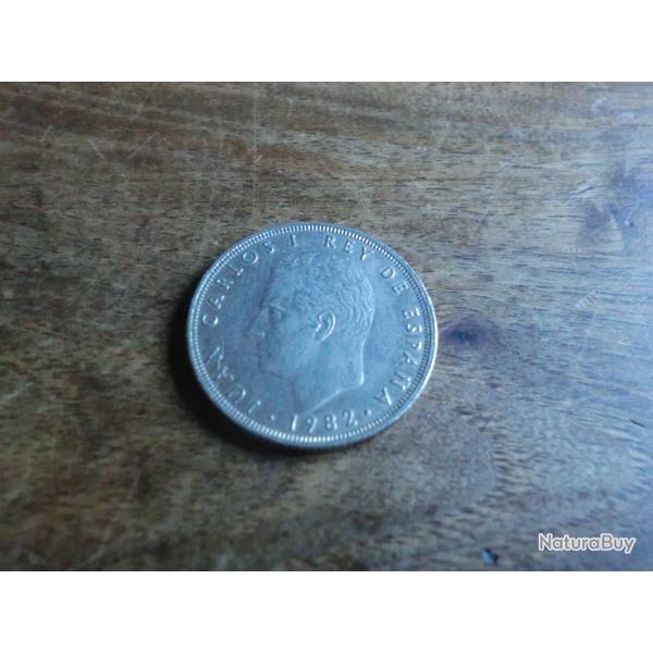 monnaie juan carlos 25 pesetas 1982