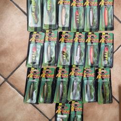 Lot de 20 leurres dur Milo lot 40