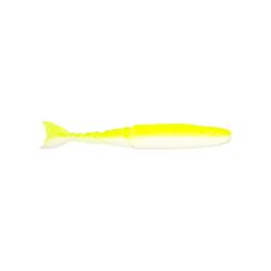 Leurre Souple Z-Man Chattershad 11,4cm 11cm Par 4 Chartreuse / White