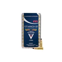 Cartouches CCI 17MACH2 17Grs poly-tip v-max x50