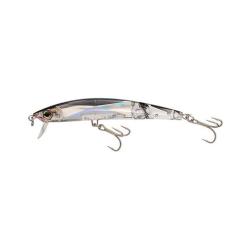 Poisson Nageur Yo Zuri Crystal Minnow Jointed Deep Diver 13cm 13cm 22g 4m Silver Black (C4)
