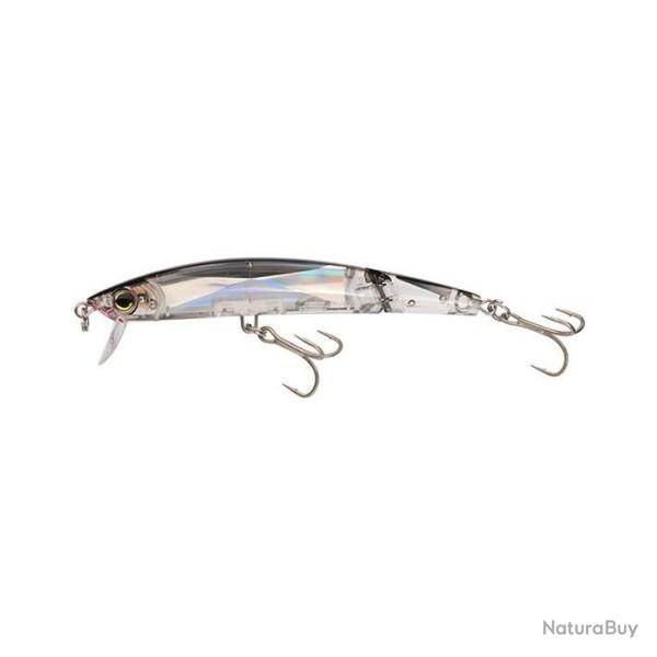 Poisson Nageur Yo Zuri Crystal Minnow Jointed Deep Diver 13cm 13cm 22g 4m Silver Black (C4)