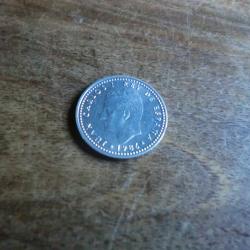 monnaie juan carlos 1 pesetas 1986