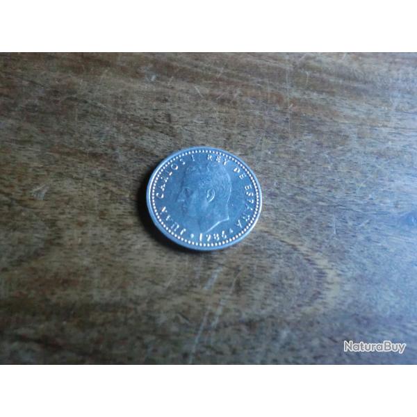 monnaie juan carlos 1 pesetas 1986