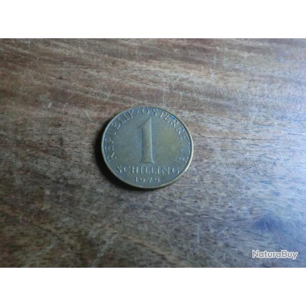 monnaie 1 schilling  1979