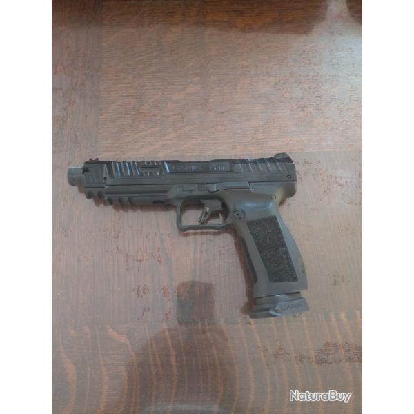 Pistolet gomm cogne canik calibre 50