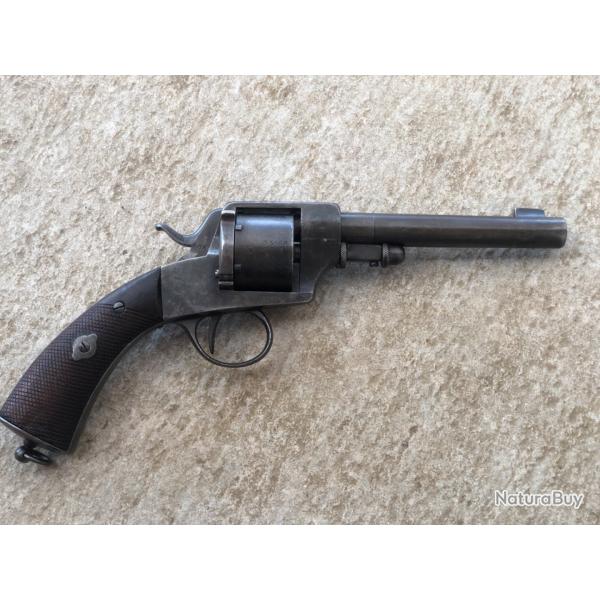 Tr�s bon �tat revolver FRANCOTTE  su�dois Mle 1871 cal 11mm IDEM cart chamelot 1873