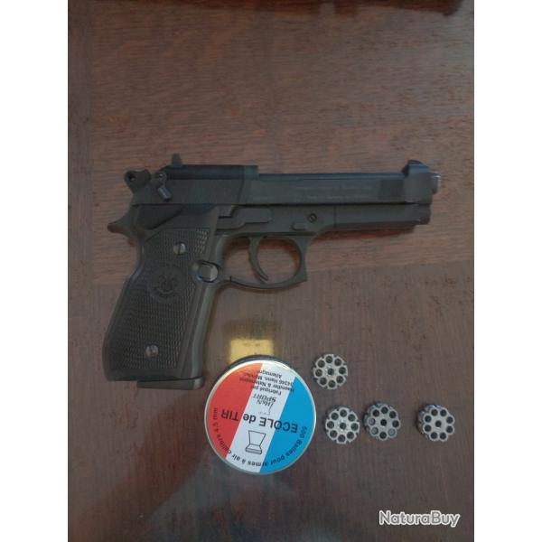 Pistolet beretta 92 FS calibre 4,5 diabolos