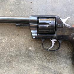 Excellent revolver colt 1901 civil cal 38 LC nominatif au talon de crosse