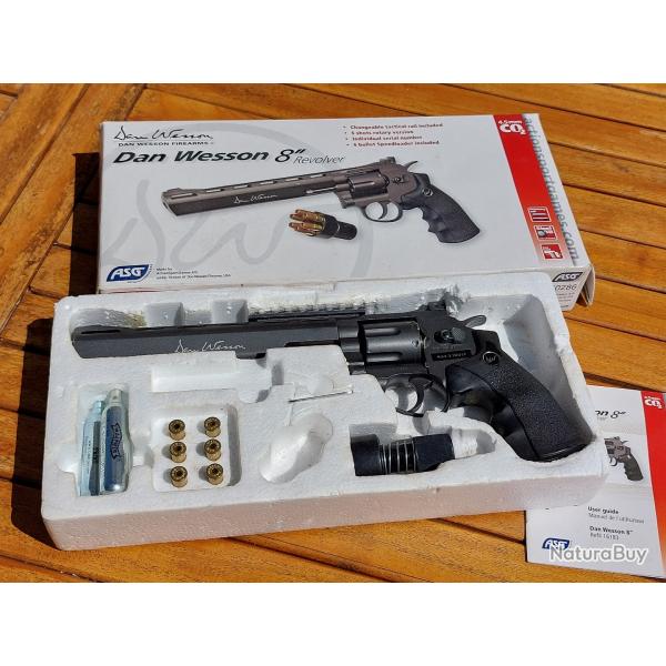 DAN WESSON 8 pouces noir CO2 4,5 BB m�tal