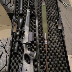 Carabine bergara wilderness thumbhole