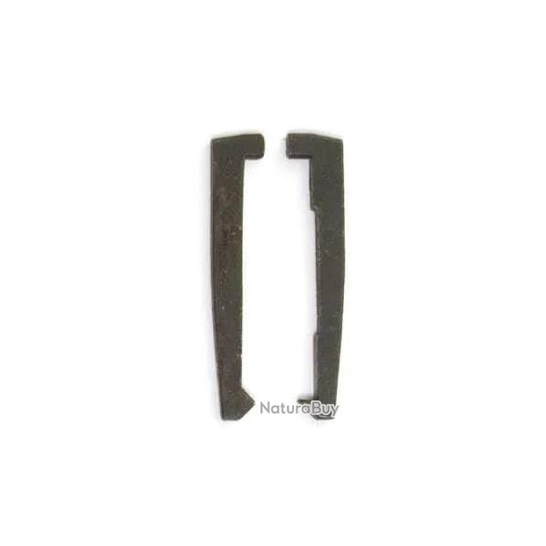 Guidon pour fusil rouge, vert ou blanc Rouge ajour� - Diam. 3,5 mm - M 2,6 - L 8 mm