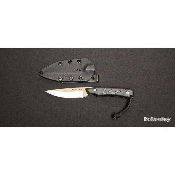 Wildsteer TROLL Tactipr�ne� Noir - Lame Bross�e 14C28N - �tui Kydex - R�f. OTROB15112EK