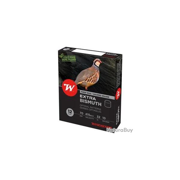 Cartouche Winchester Extra Bismuth 32g - 12/70 6