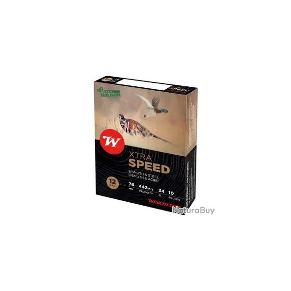 Cartouche Winchester Extra Speed HP 34g - 12/76 4+5