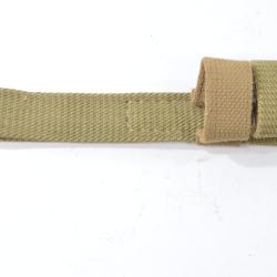 Gousset de style anglais ou Belge pour baionnette ou glaive large. Toile. Gr&egrave;ce ?