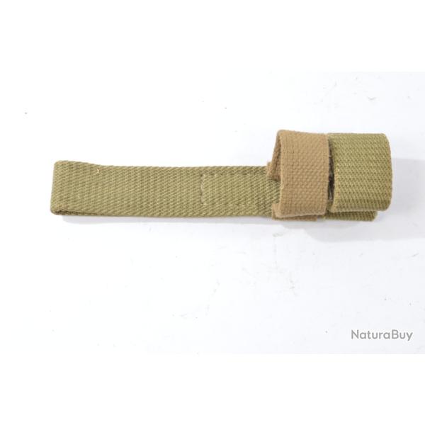 Gousset de style anglais ou Belge pour baionnette ou glaive large. Toile. Gr�ce ?