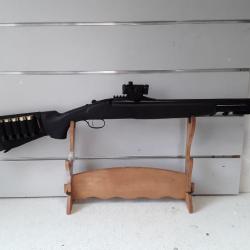 Fusil superpose Country MC269T cal.12/76 synth&eacute;tique + point rouge + cartouches