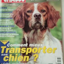 A vendre Revues "chiens de chasse "lot du&deg;2 oct 1988 au n&deg;137 nov 2000 &agrave; 150� l'ensemble