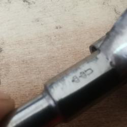 Pistolet de cycliste ann&eacute;es 1900. Fabrication allemande.