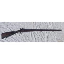 Fusil de chasse juxtapos&eacute; poudre noire