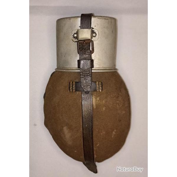Gourde allemand model 1931 quart alu 1940 WW2