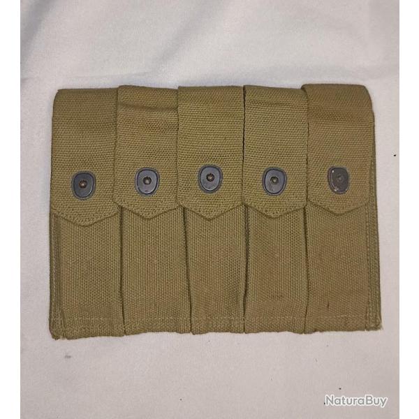 Porte chargeurs US Army Thompson 1943 ww2