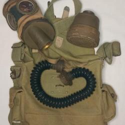 Masque ANP-31 anti gaz arm&eacute;e fran&ccedil;aise 1940 WW2